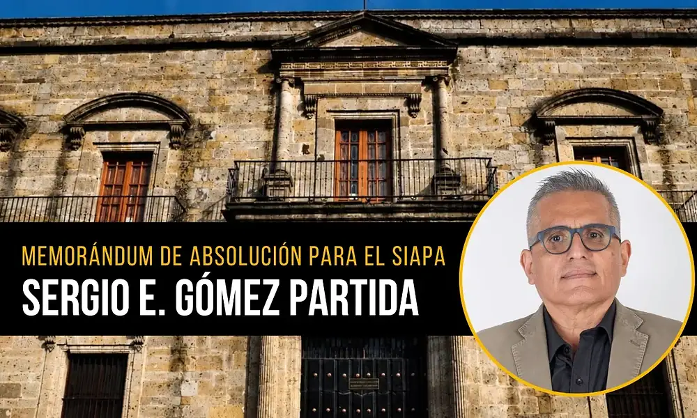 Un memorándum de absolución para el SIAPA