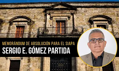 Un memorándum de absolución para el SIAPA