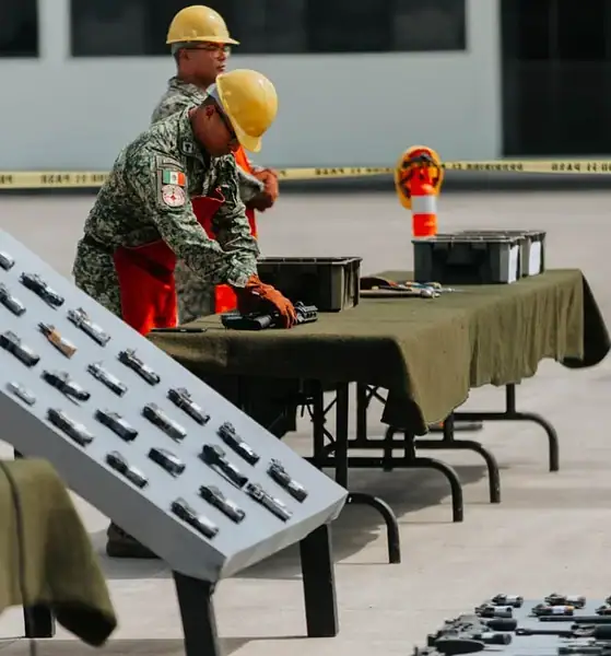 Destruyen 509 armas y casi 44 mil cartuchos en Jalisco