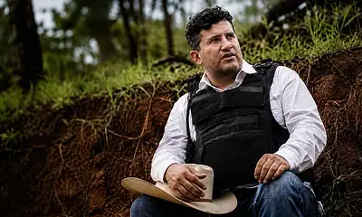 Ramón Ángel “N”, alias “R1”, aparece bajo custodia tras su detención por su presunta relación con el asesinato de Carlos Manzo.