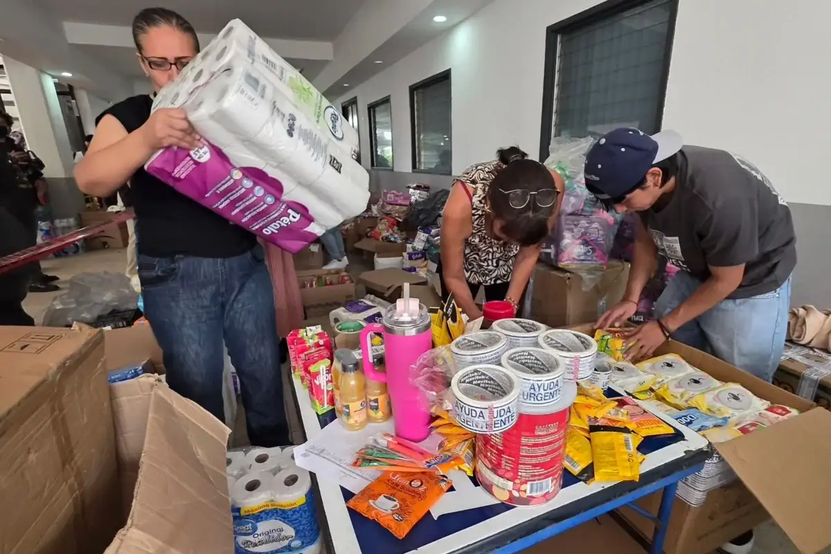 Jalisco reúne más de 10 toneladas de ayuda por sismos en Venezuela