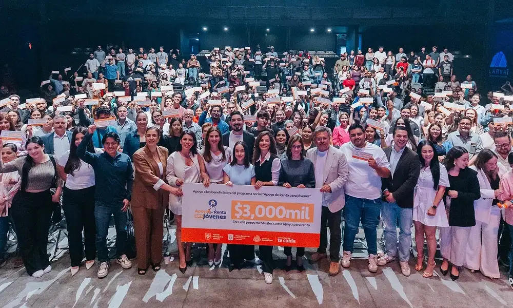 Entregan apoyos a 236 jóvenes para renta de casas en GDL