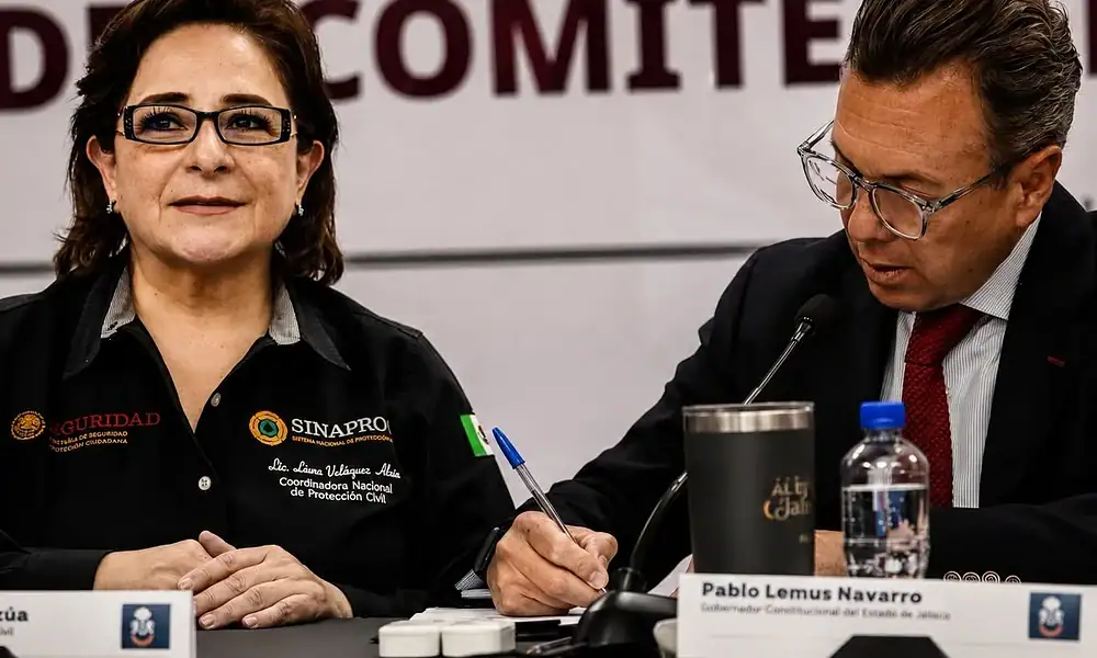 Autoridades federales, estatales y municipales participan en una sesión de coordinación para reforzar la respuesta ante lluvias, inundaciones y ciclones en Jalisco.