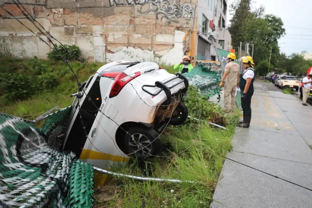Tormenta deja 32 árboles caídos en Guadalajara
