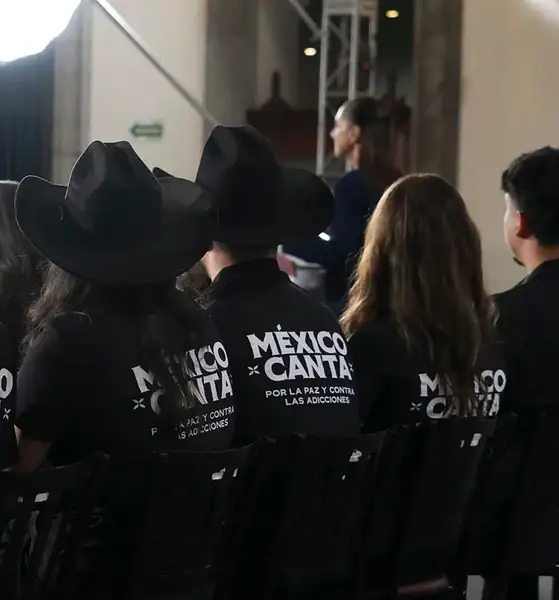 Más de 16 mil jóvenes participaron en México Canta: Sheinbaum