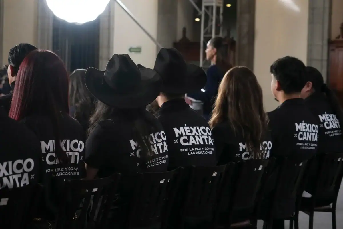 Más de 16 mil jóvenes participaron en México Canta: Sheinbaum