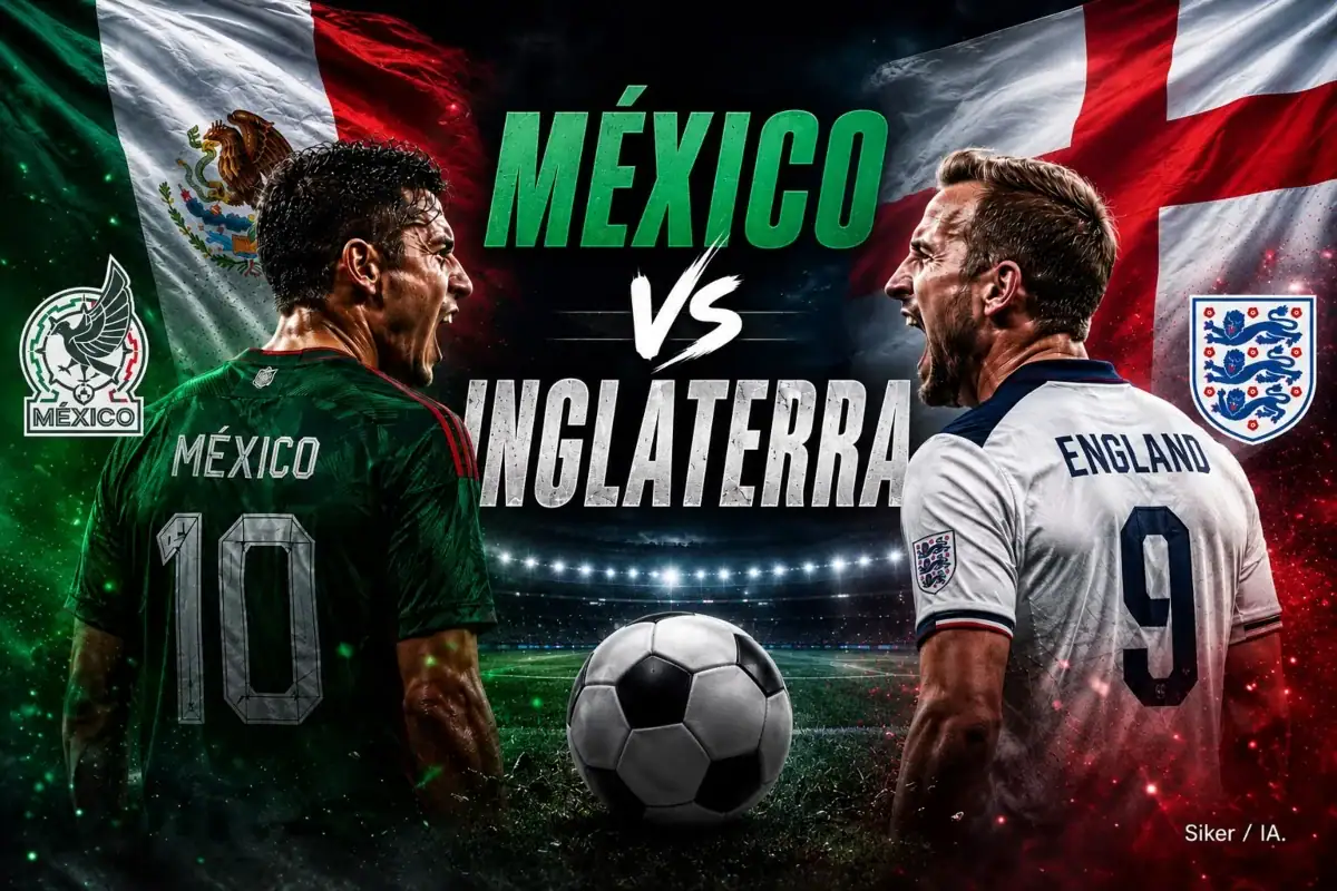 México ya tiene rival; enfrentará este domingo a Inglaterra en el Azteca