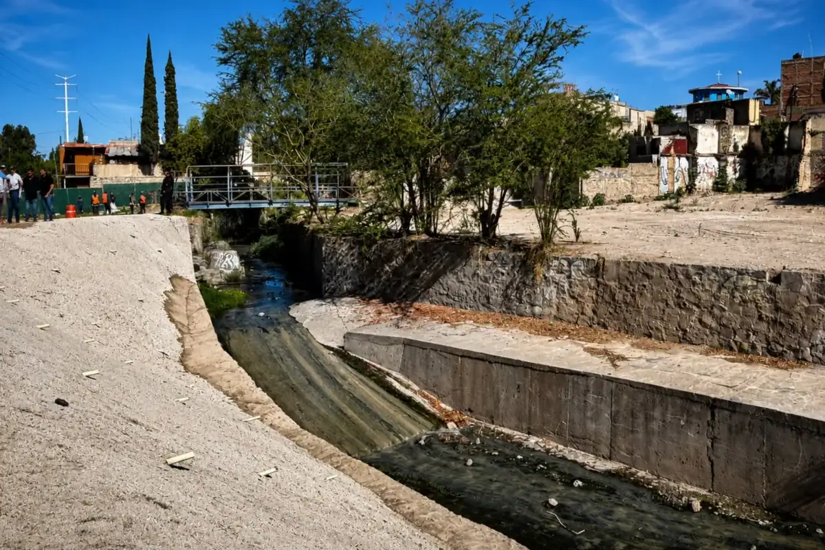 Frangie anuncia obras en el arroyo de La Martinica