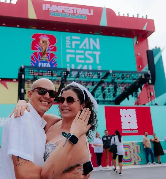 750 parejas contraen matrimonio en el FIFA Fan Fest de Guadalajara