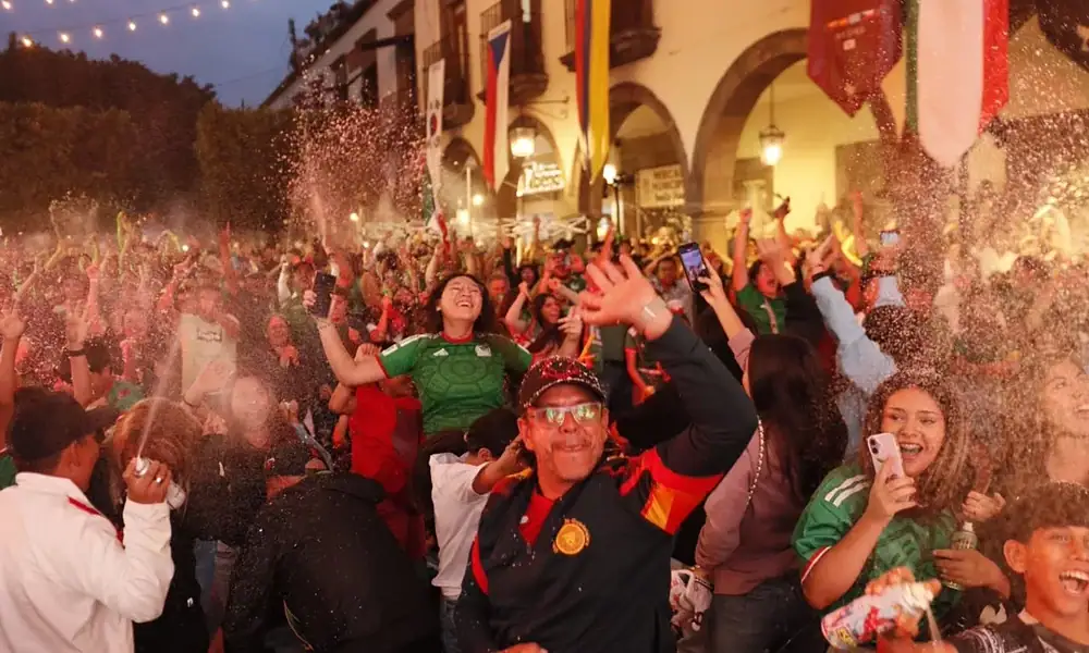 Cerca de 30 mil aficionados vivieron el México vs Inglaterra en Tlaquepaque