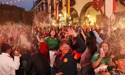 Cerca de 30 mil aficionados vivieron el México vs Inglaterra en Tlaquepaque