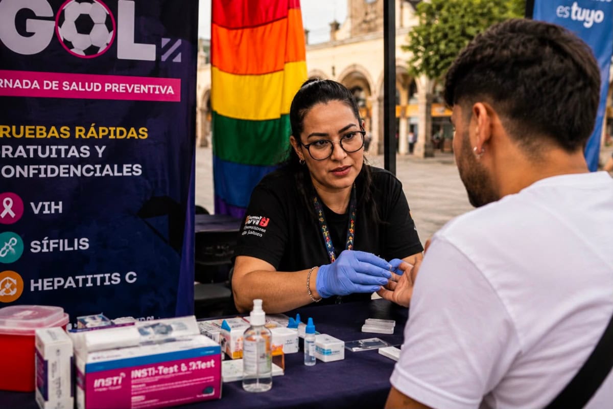 Más de 300 personas acceden gratis a pruebas de VIH, sífilis y hepatitis C en Tlajomulco