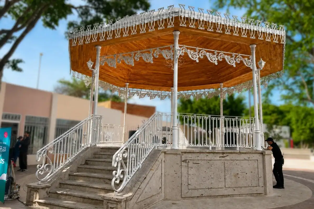 Zapopan renueva plaza y quiosco de El Batán con inversión de 15.5 mdp