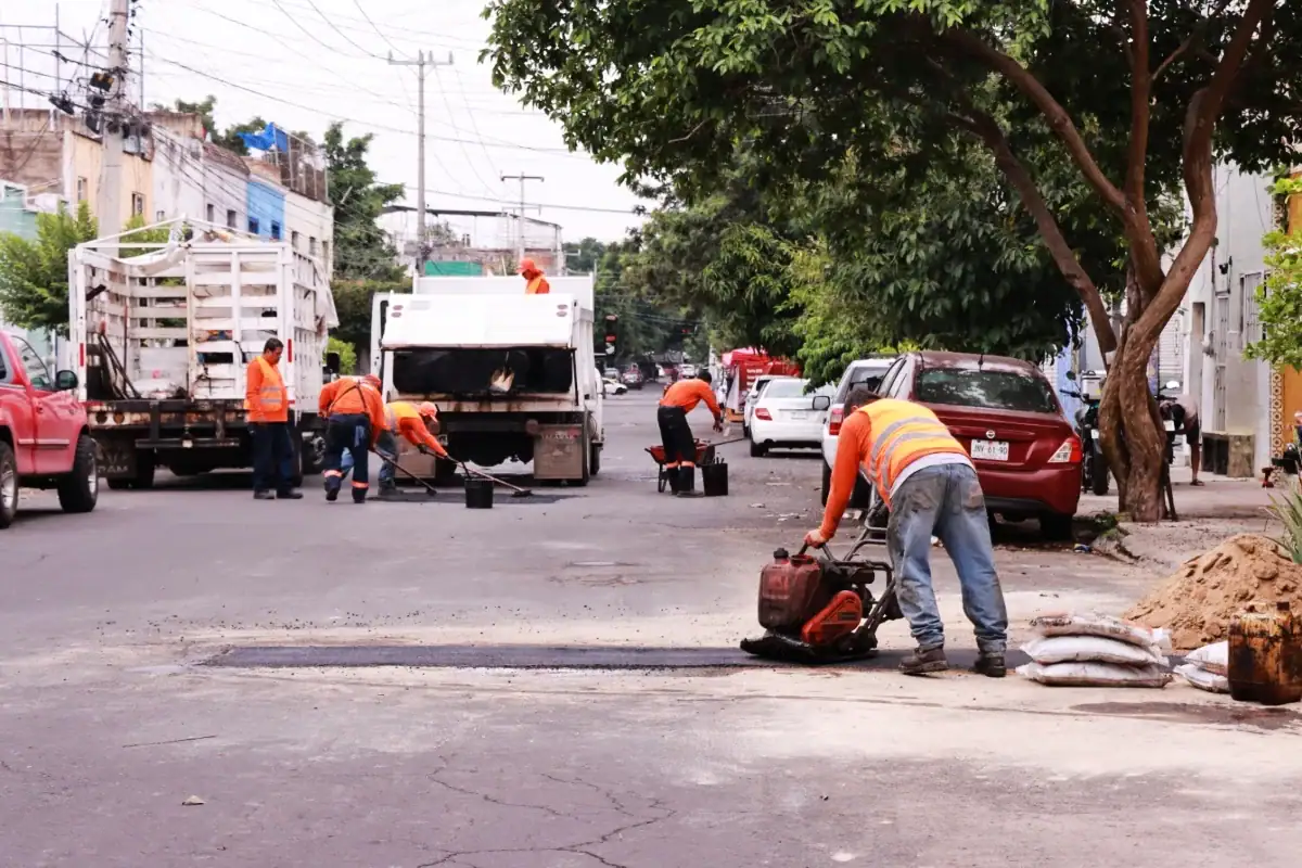 Guadalajara asegura que reparó 5 mil baches en dos meses