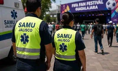 Jalisco cierra con saldo blanco operativo de salud durante el Mundial 2026