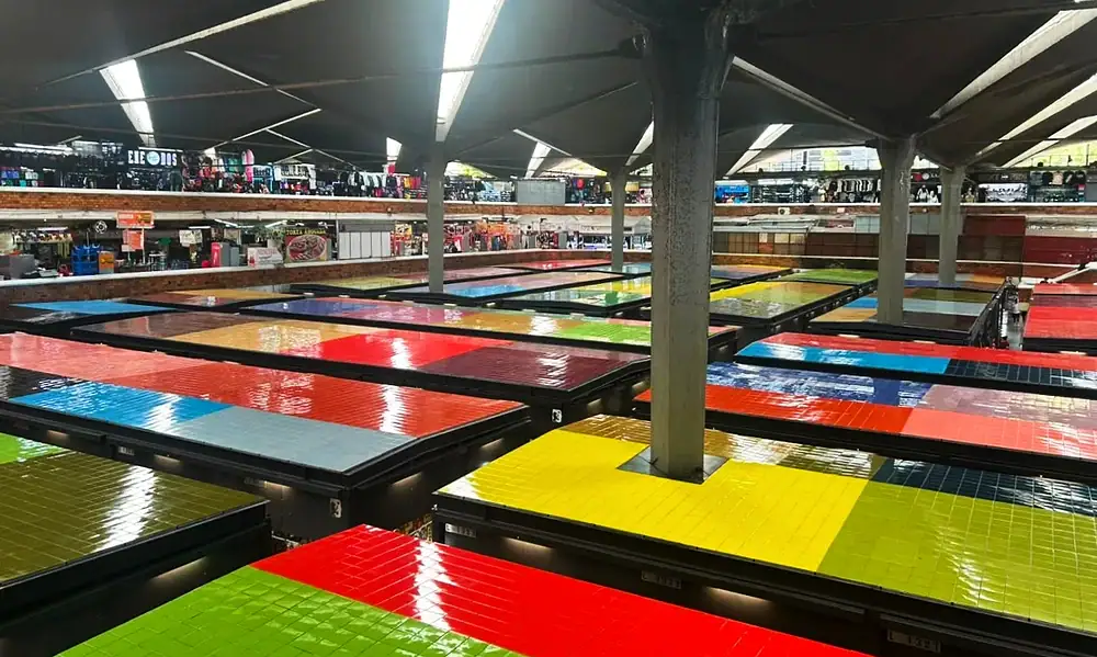 Inauguran rehabilitación integral y el mural de mosaicos en Mercado San Juan de Dios