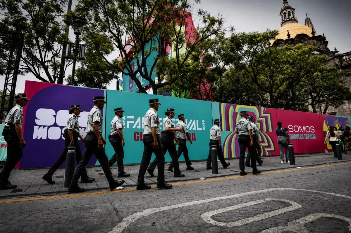 ​Refuerzan seguridad en Guadalajara ante partido México vs. Inglaterra