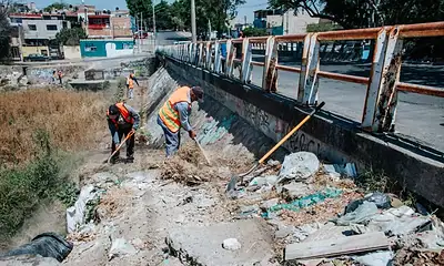 Guadalajara interviene puntos críticos para prevenir inundaciones