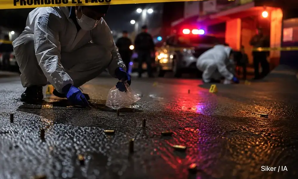 Autoridades investigan ataque armado en la taquería Tacos Fermín, en el fraccionamiento La Cima de Zapopan.