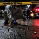 Autoridades investigan ataque armado en la taquería Tacos Fermín, en el fraccionamiento La Cima de Zapopan.