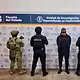 Elementos de la Fiscalía de Jalisco participan en un operativo relacionado con la investigación del feminicidio de la influencer Valeria Márquez en Zapopan.