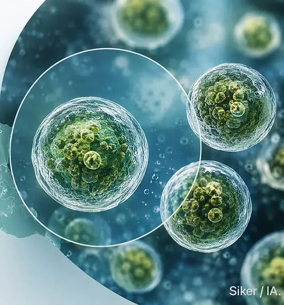 Personal de laboratorio analiza muestras de alimentos y agua durante la investigación de casos de ciclosporiasis en México.