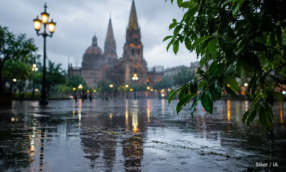 Clima hoy lunes 10 de agosto en Guadalajara con posibilidad de lluvias y tormentas