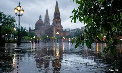 Clima hoy lunes 10 de agosto en Guadalajara con posibilidad de lluvias y tormentas