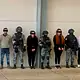 Comunicado oficial sobre la detención de nueve integrantes del CJNG durante un operativo en Michoacán.