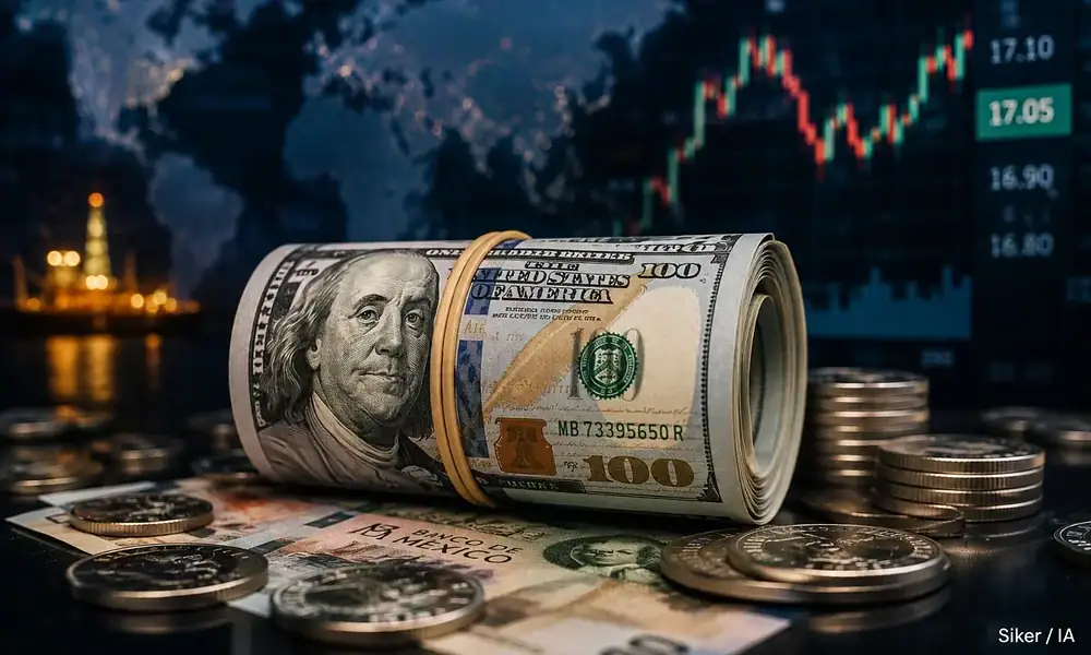 Precio del dólar hoy jueves 13 de agosto de 2026 frente al peso mexicano