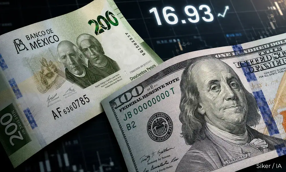 Precio del dólar hoy lunes 24 de agosto de 2026 frente al peso mexicano