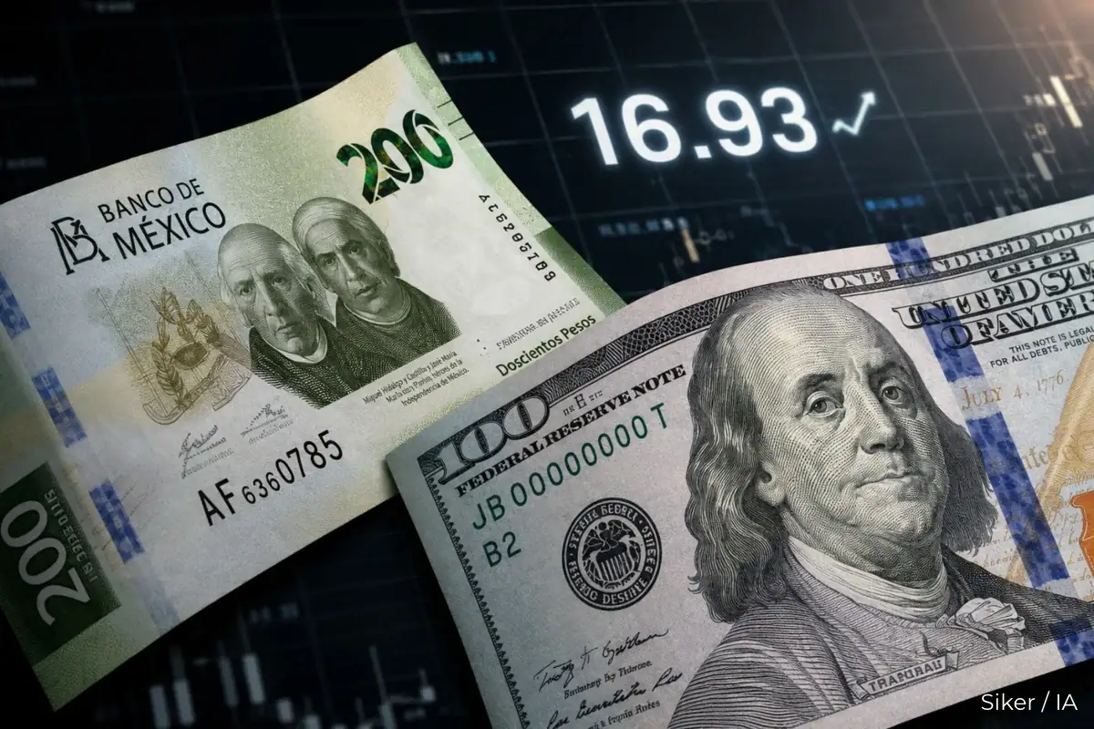 Precio del dólar hoy lunes 24 de agosto de 2026 frente al peso mexicano
