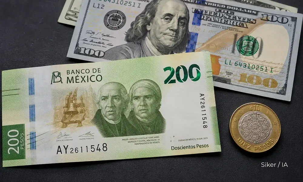 Precio del dólar hoy martes 25 de agosto de 2026 frente al peso mexicano