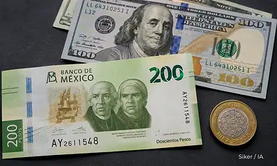 Precio del dólar hoy martes 25 de agosto de 2026 frente al peso mexicano