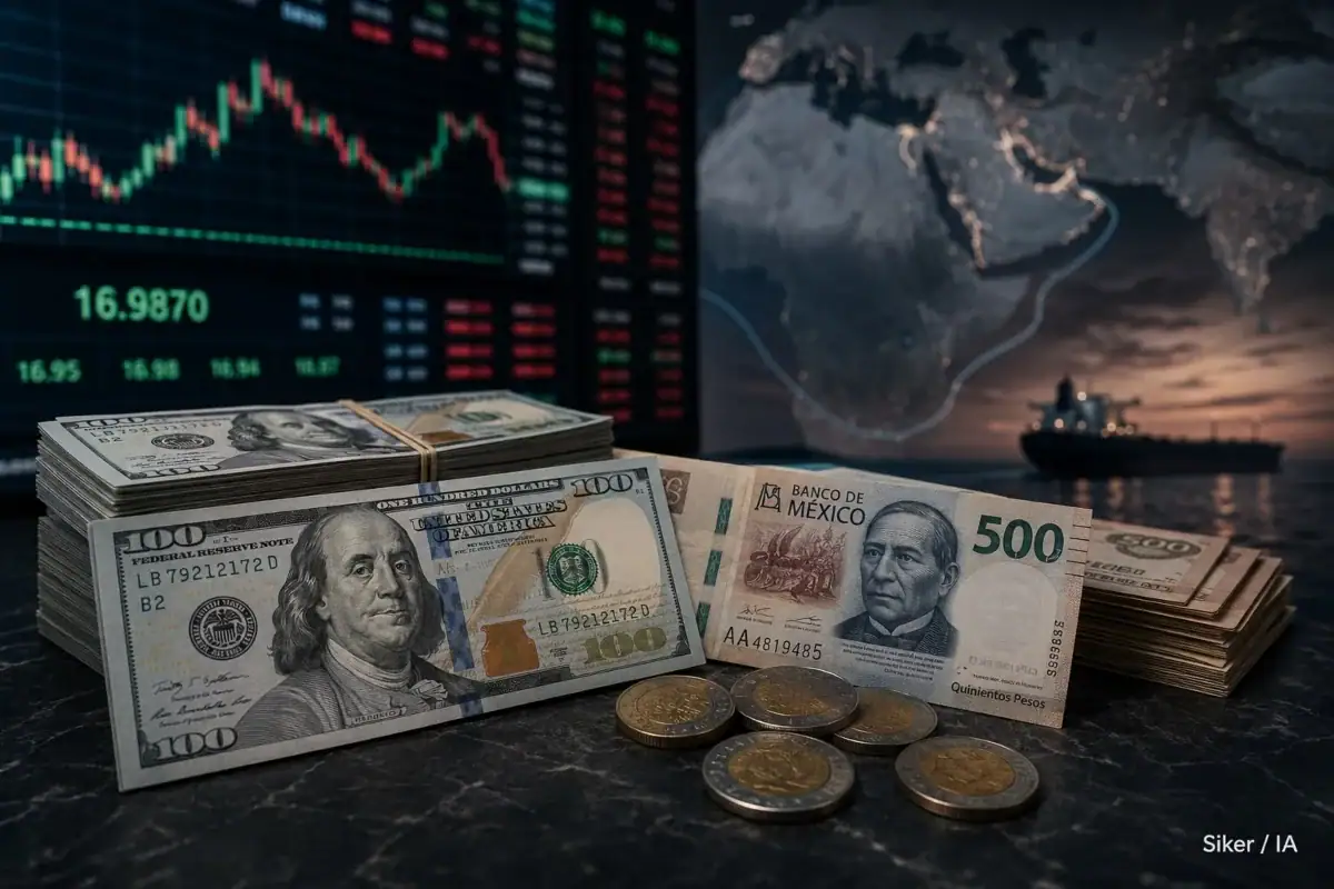 Precio del dólar hoy miércoles 26 de agosto de 2026 frente al peso mexicano