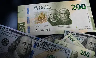 Precio del dólar hoy viernes 28 de agosto de 2026 frente al peso mexicano.