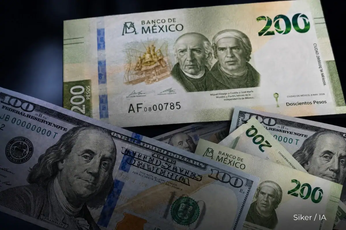 Precio del dólar hoy viernes 28 de agosto de 2026 frente al peso mexicano.