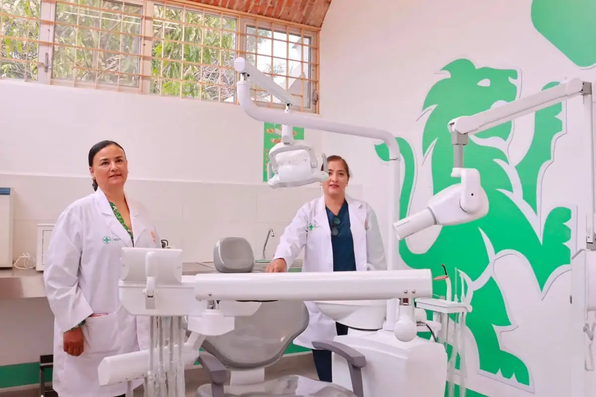 Casa de Salud La Ferro rehabilitada por el Gobierno de Guadalajara en la colonia Ferrocarril.