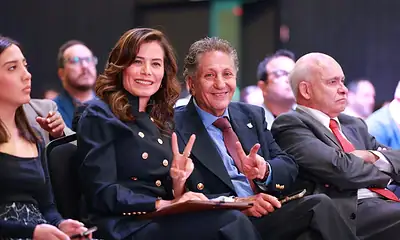 Verónica Delgadillo y Juan José Frangie participan en un panel sobre participación ciudadana en NovaGob México 2026.