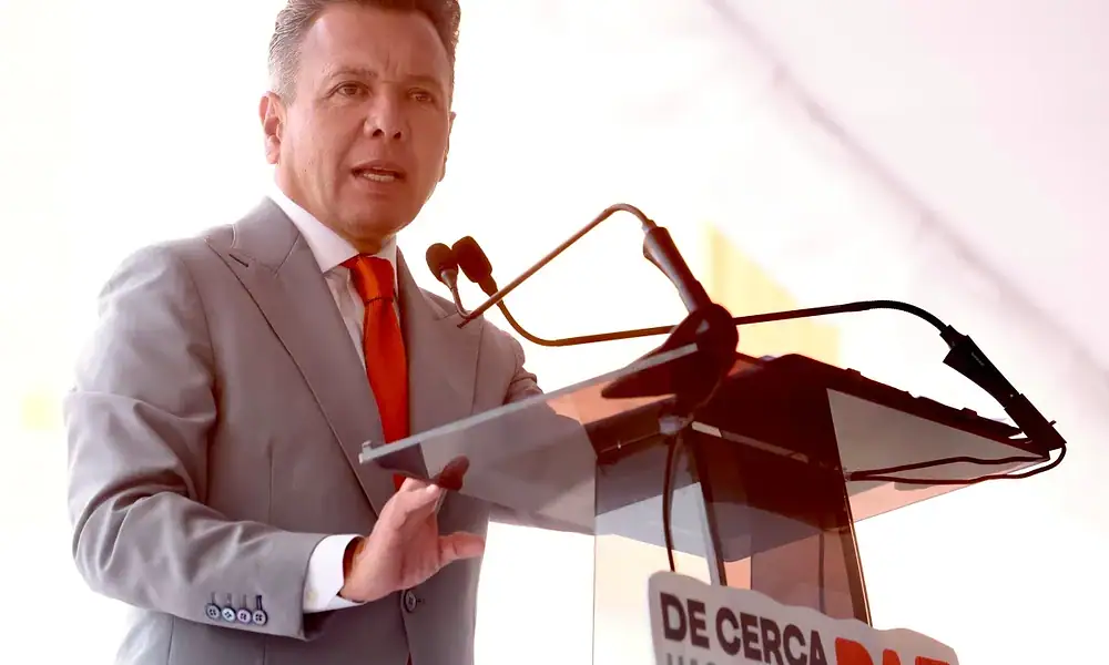 Pablo Lemus informa sobre proyectos hídricos para la Zona Metropolitana de Guadalajara.