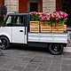 Olinia Carga, minivehículo eléctrico mexicano con capacidad para transportar hasta 650 kilos de mercancía.