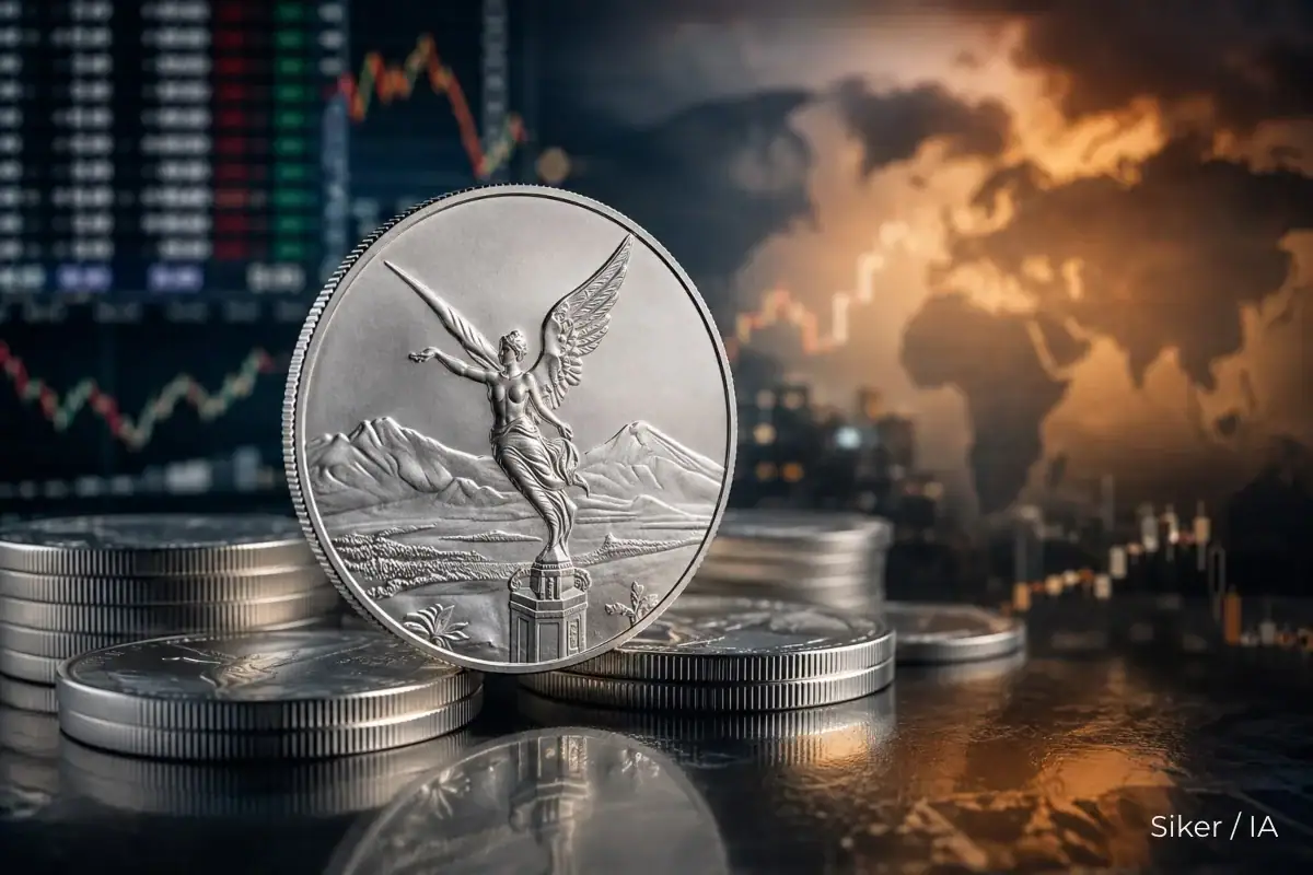 Precio de la onza de plata Libertad hoy lunes 10 de agosto de 2026 en Banco Azteca