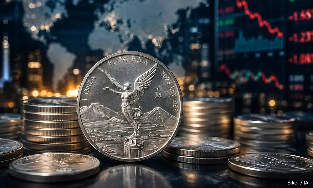 Precio de la onza de plata Libertad hoy miércoles 12 de agosto de 2026 en Banco Azteca