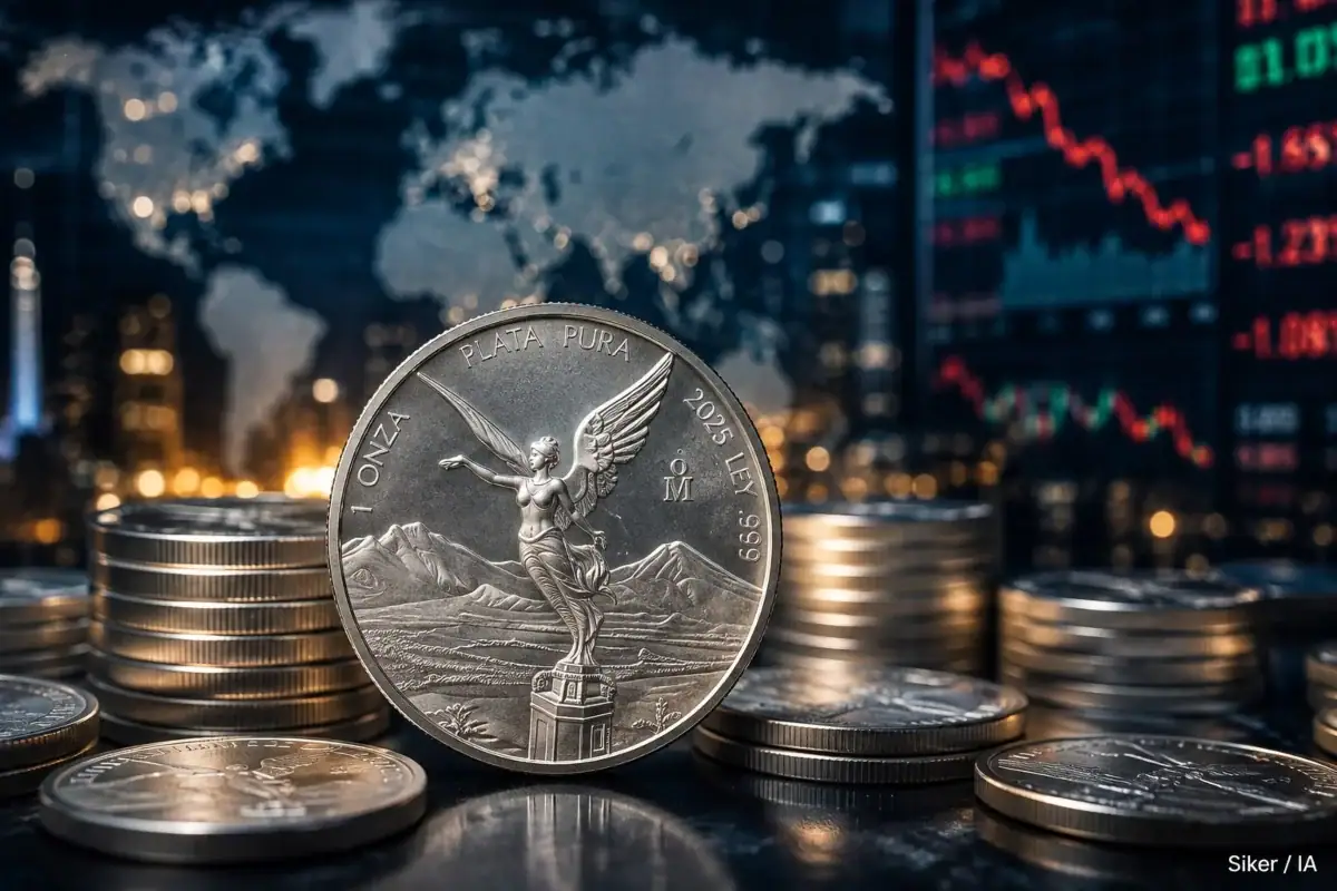 Precio de la onza de plata Libertad hoy miércoles 12 de agosto de 2026 en Banco Azteca