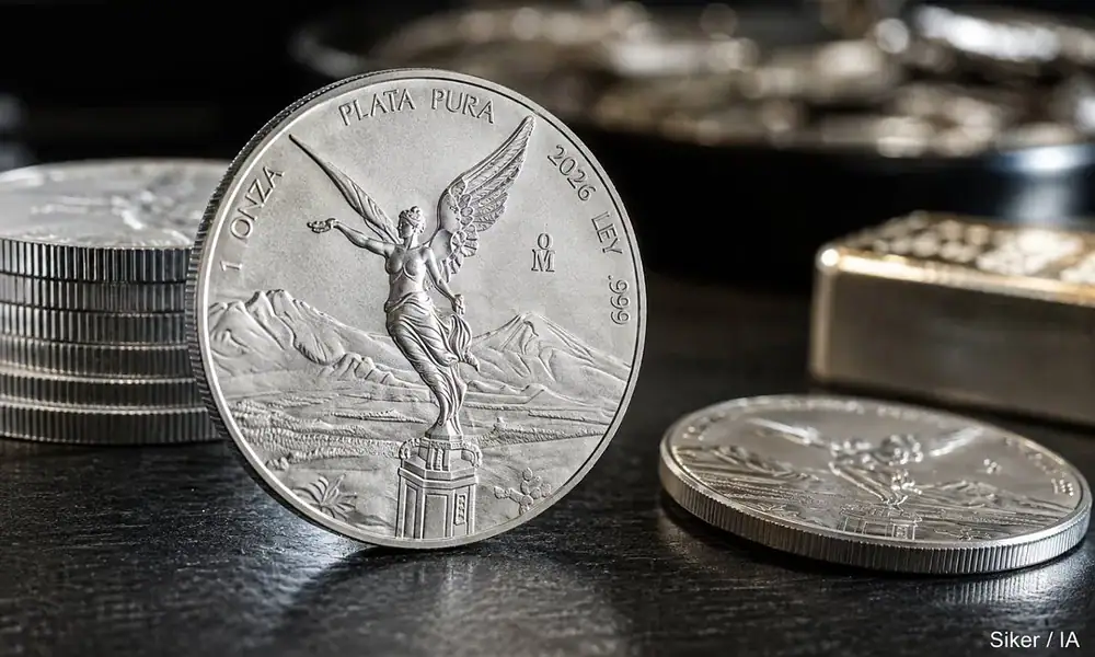 Precio de la onza de plata Libertad hoy martes 18 de agosto de 2026 en Banco Azteca