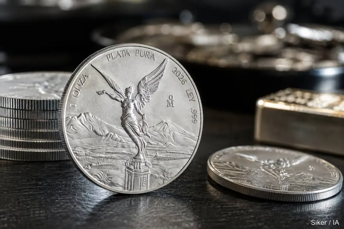 Precio de la onza de plata Libertad hoy martes 18 de agosto de 2026 en Banco Azteca