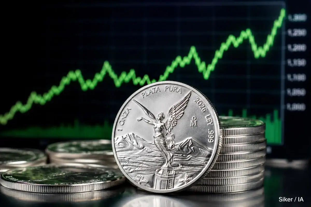 Precio de la onza de plata Libertad hoy jueves 20 de agosto de 2026 en Banco Azteca