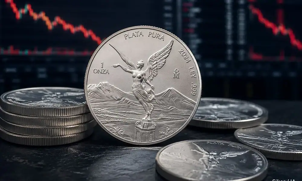 Precio de la onza de plata Libertad HOY lunes 31 de agosto de 2026