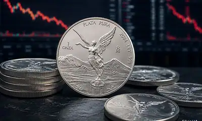 Precio de la onza de plata Libertad HOY lunes 31 de agosto de 2026