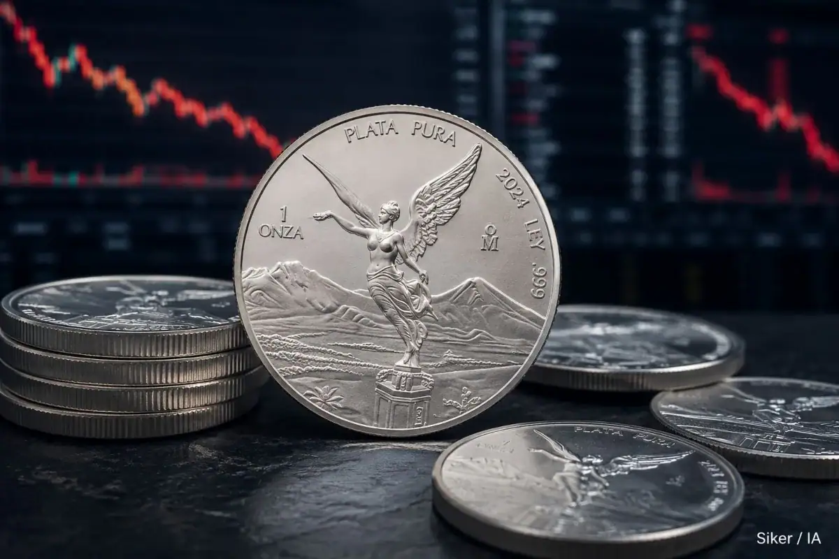 Precio de la onza de plata Libertad HOY lunes 31 de agosto de 2026